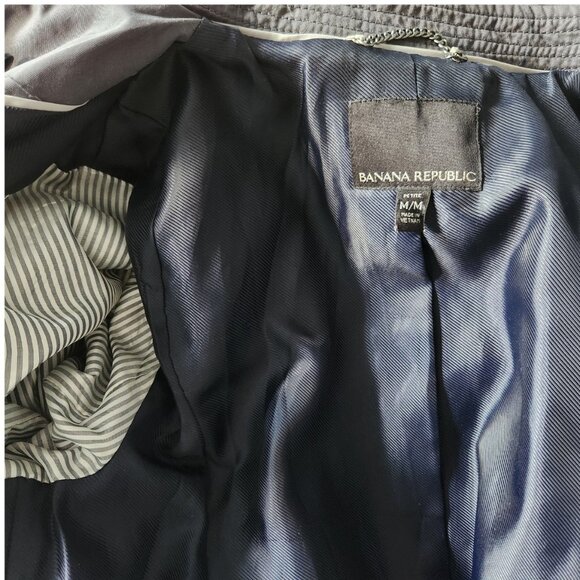 SzMP Banana Republic Water-Resistant Classic Trench Coat - EUC - Picture 3 of 16